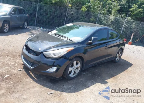2013 Hyundai Elantra Gls z USA, uszkodzony, nr VIN KMHDH4AEXDU530711